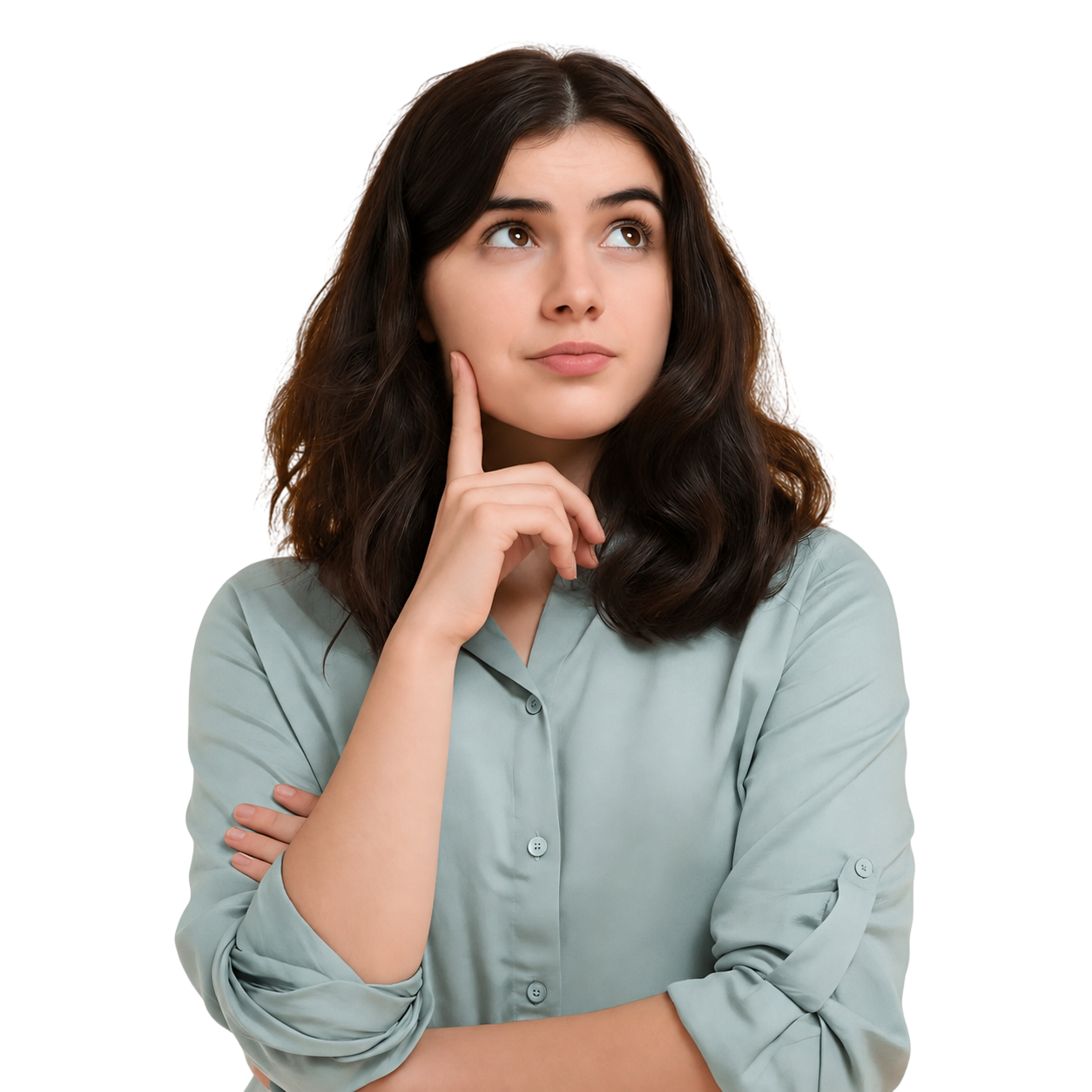 thinking person